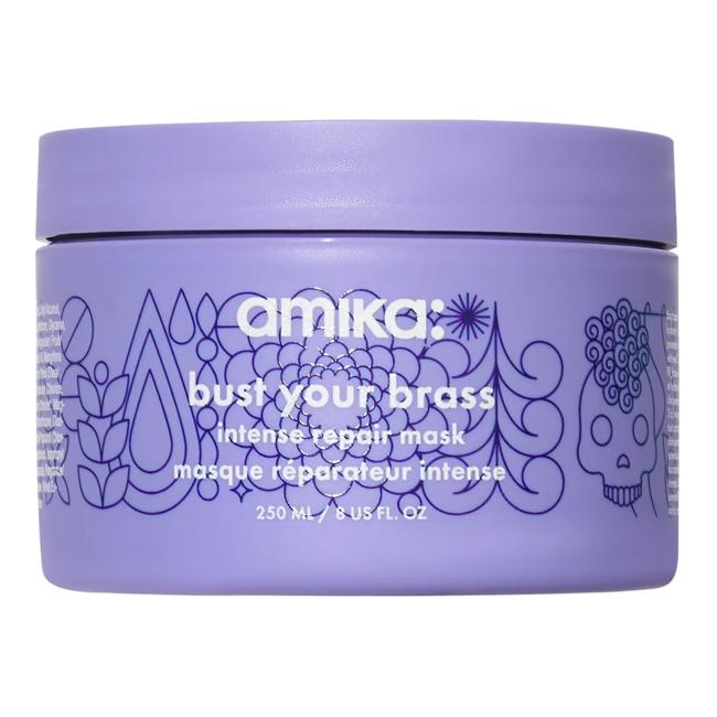 Frazice su intensa máscara de reparación de latón Amika. Precio: 41.99 euros